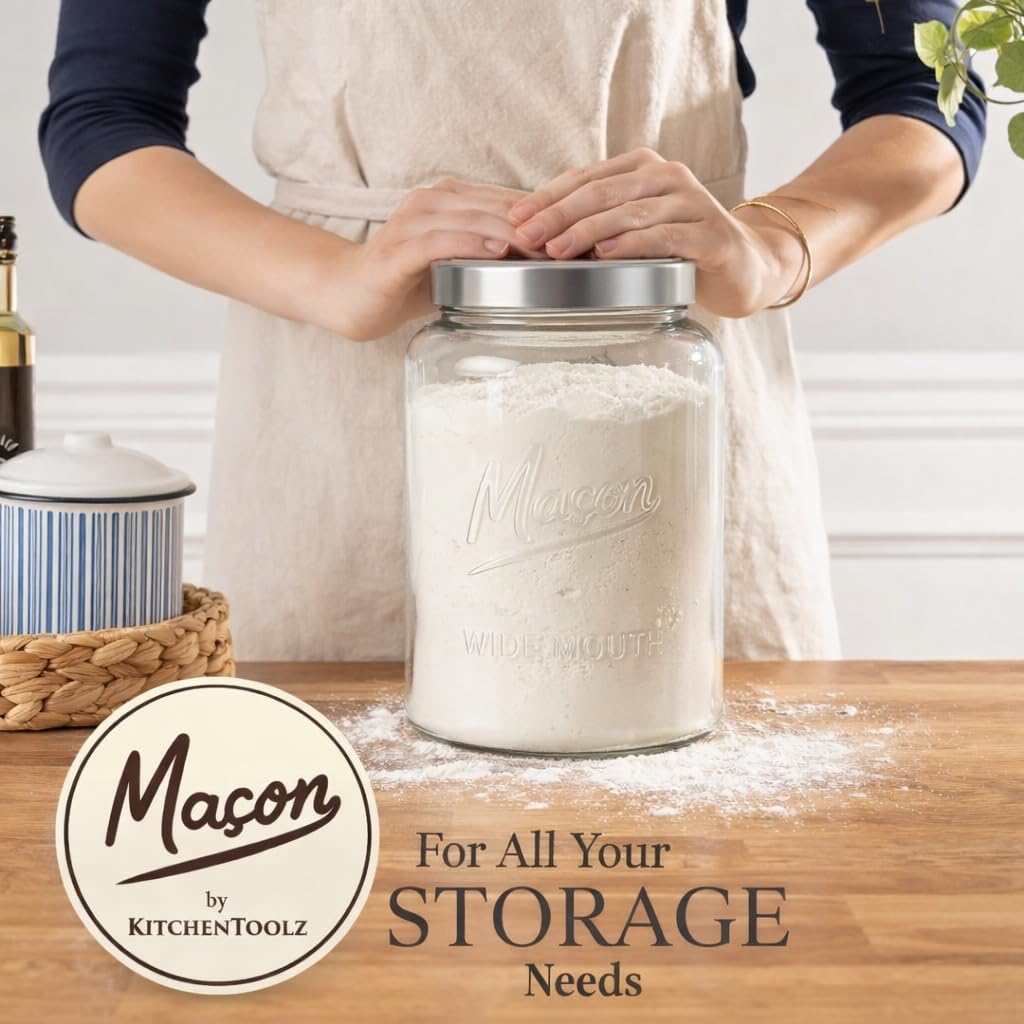 Extra Large    Jar - 1 Gallon  – Food Storage Containers Glass recenzja i cena