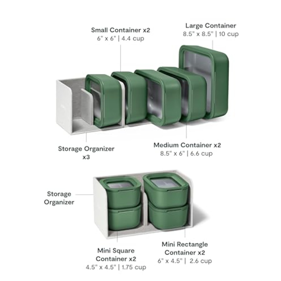 22pc Glass Food Storage Set fo – Food Storage Technology recenzja i cena