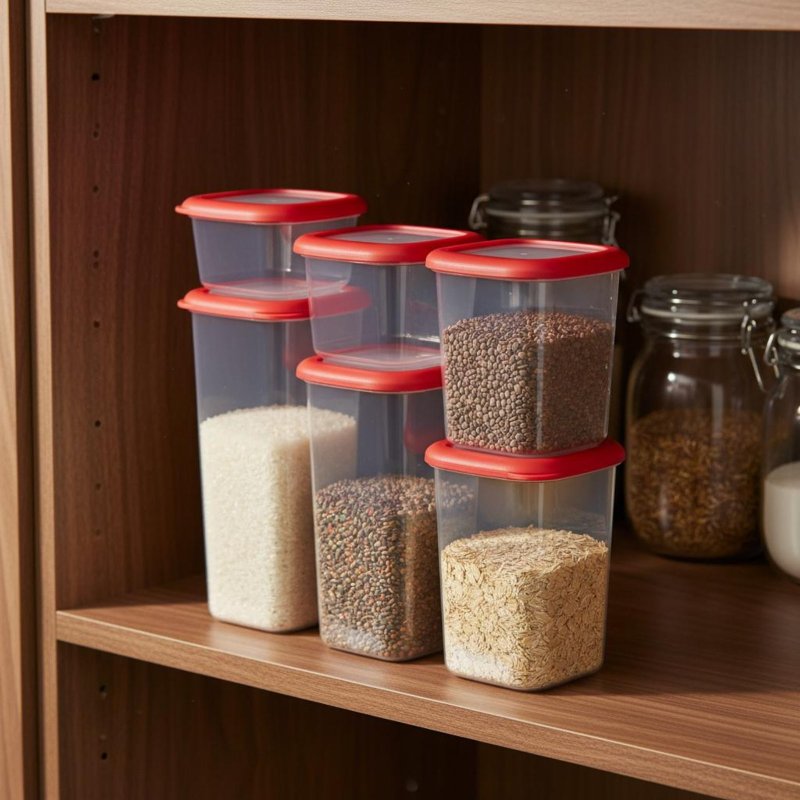 6 Pieces Airtight Food Storage – Set Food Storage recenzja i cena