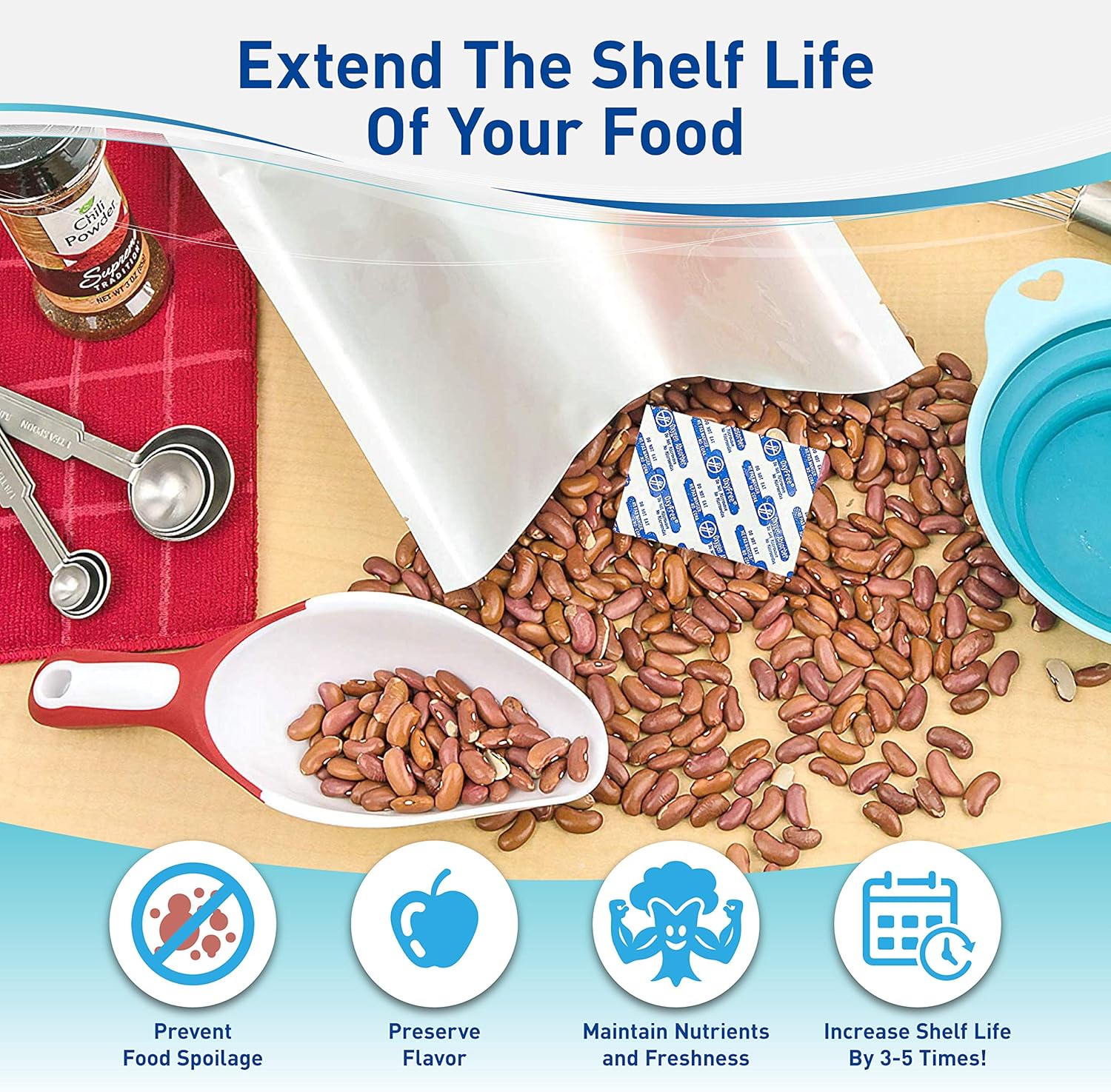 300cc Oxygen Absorbers for Foo – Food Storage Oxygen Absorbers recenzja i cena