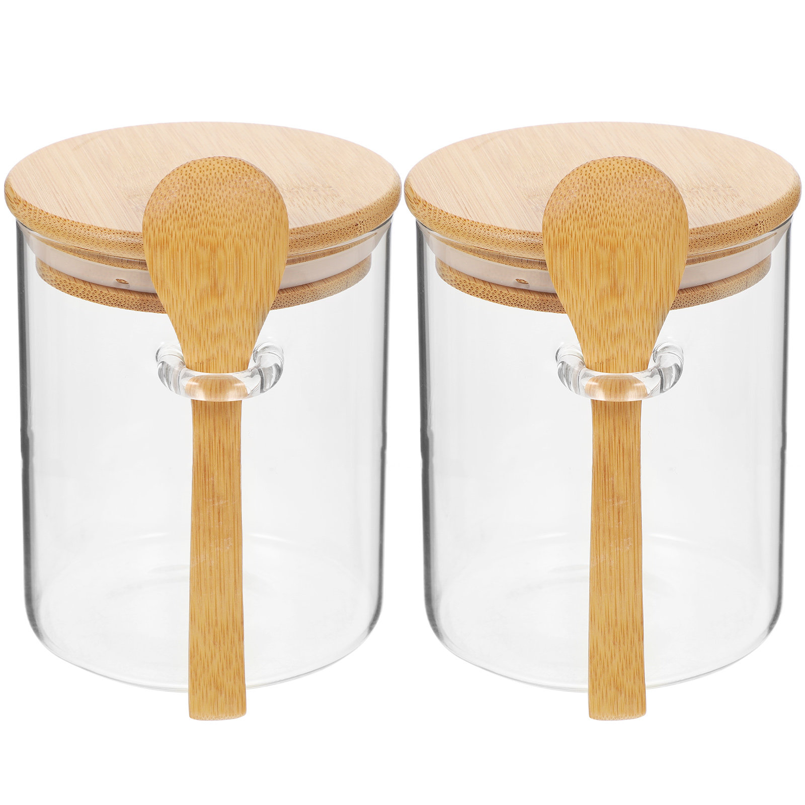 2 Pcs Flour Sugar Storage Cont – Food Storage Containers Glass recenzja i cena