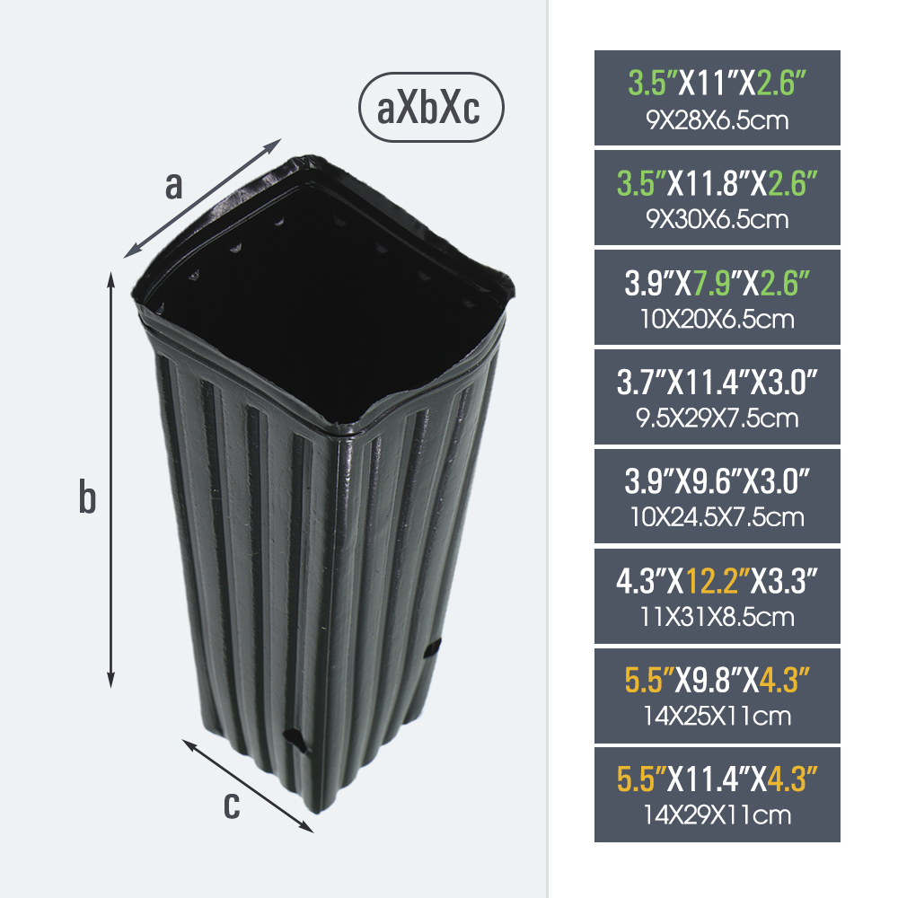 Square Tree Pot with Drainage  – Food Storage Plants recenzja i cena