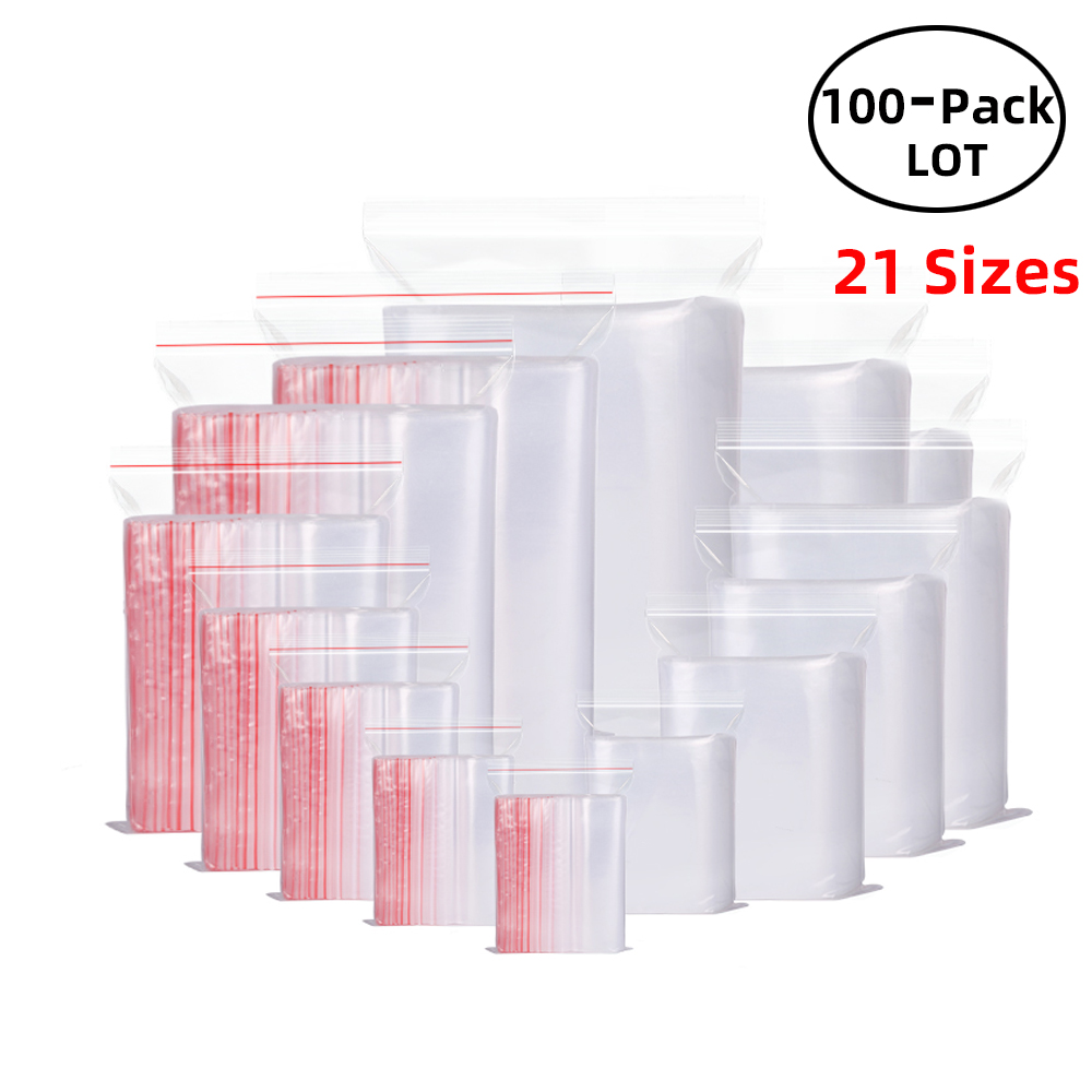 100PCS/Pack Resealable Zip Loc – Lock And Lock Food Storage recenzja i cena