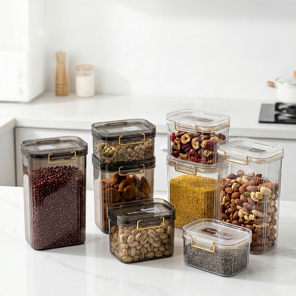 Airtight Food Storage Containe – Food Storage Stackable Containers recenzja i cena