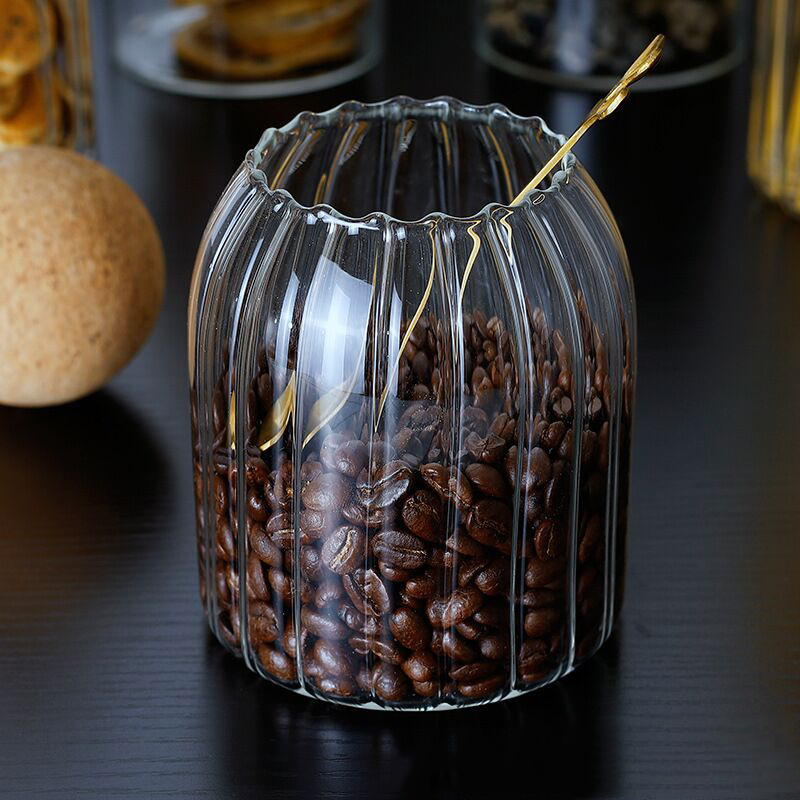 storage glass jar with wooden  – Food Storage Lidl recenzja i cena