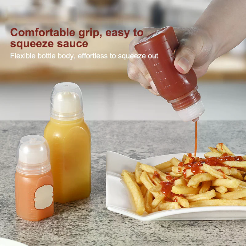 30/60/100ml Mini Squeeze Bottl – Salad Dressing Bottle recenzja i cena