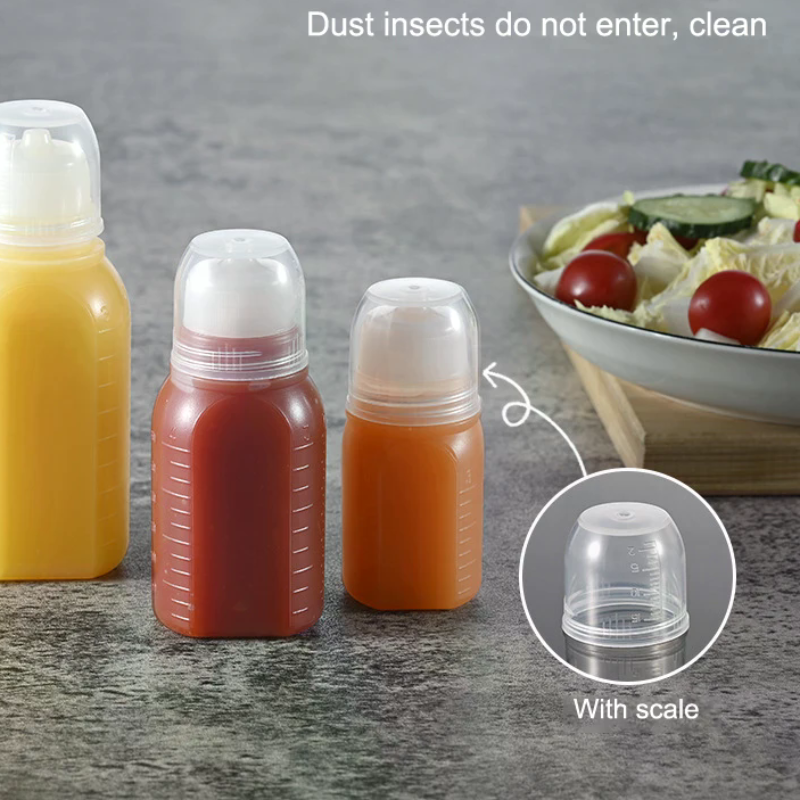 30/60/100ml Mini Squeeze Bottl – Salad Dressing Bottle recenzja i cena