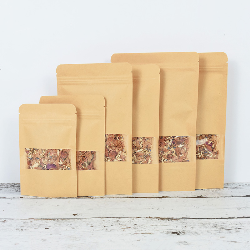 20/50pcs Kraft Paper Zip Lock  – Lock And Lock Food Storage recenzja i cena