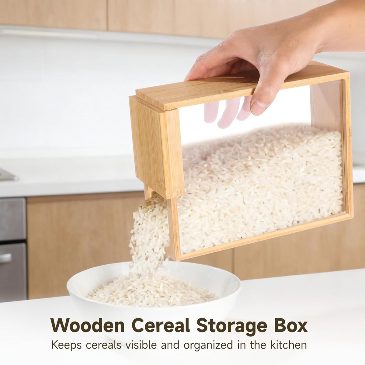 E9 1Pcs Bamboo Cereal Rice Sto – Food Storage Lidl recenzja i cena