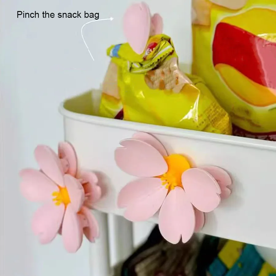 Sakura Magnetic Clip Creative  – Food Storage Plants recenzja i cena