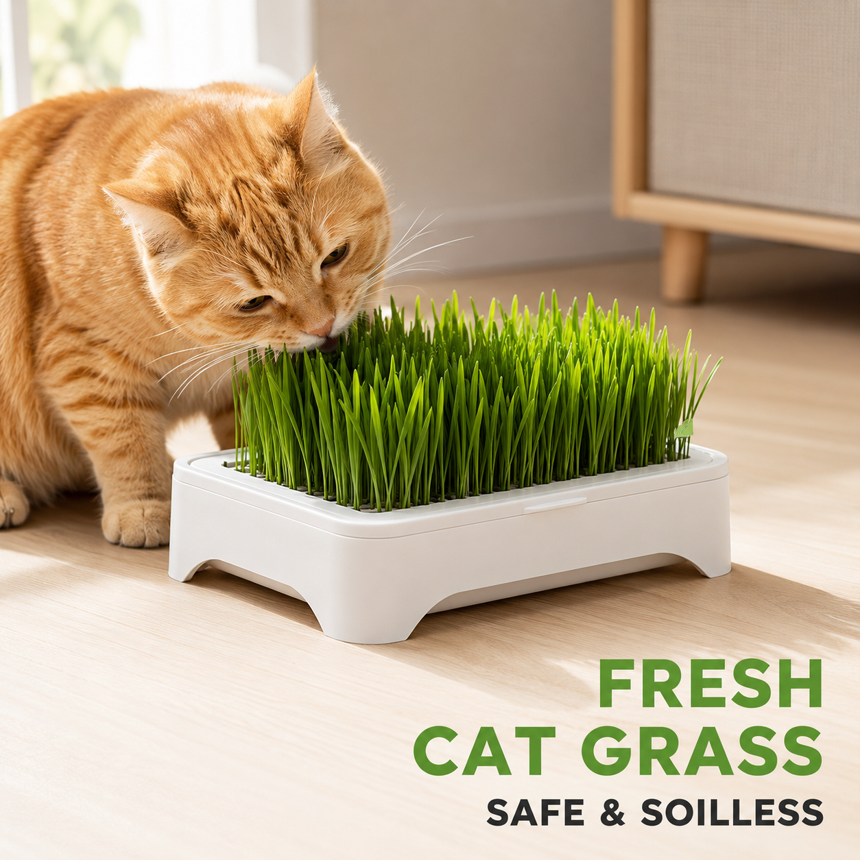 Indoor Pet Cat Grass Planter P – Food Storage Plants recenzja i cena