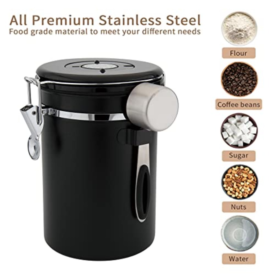x 2pack 22oz Airtight Stainles – Food Storage With Scoop recenzja i cena