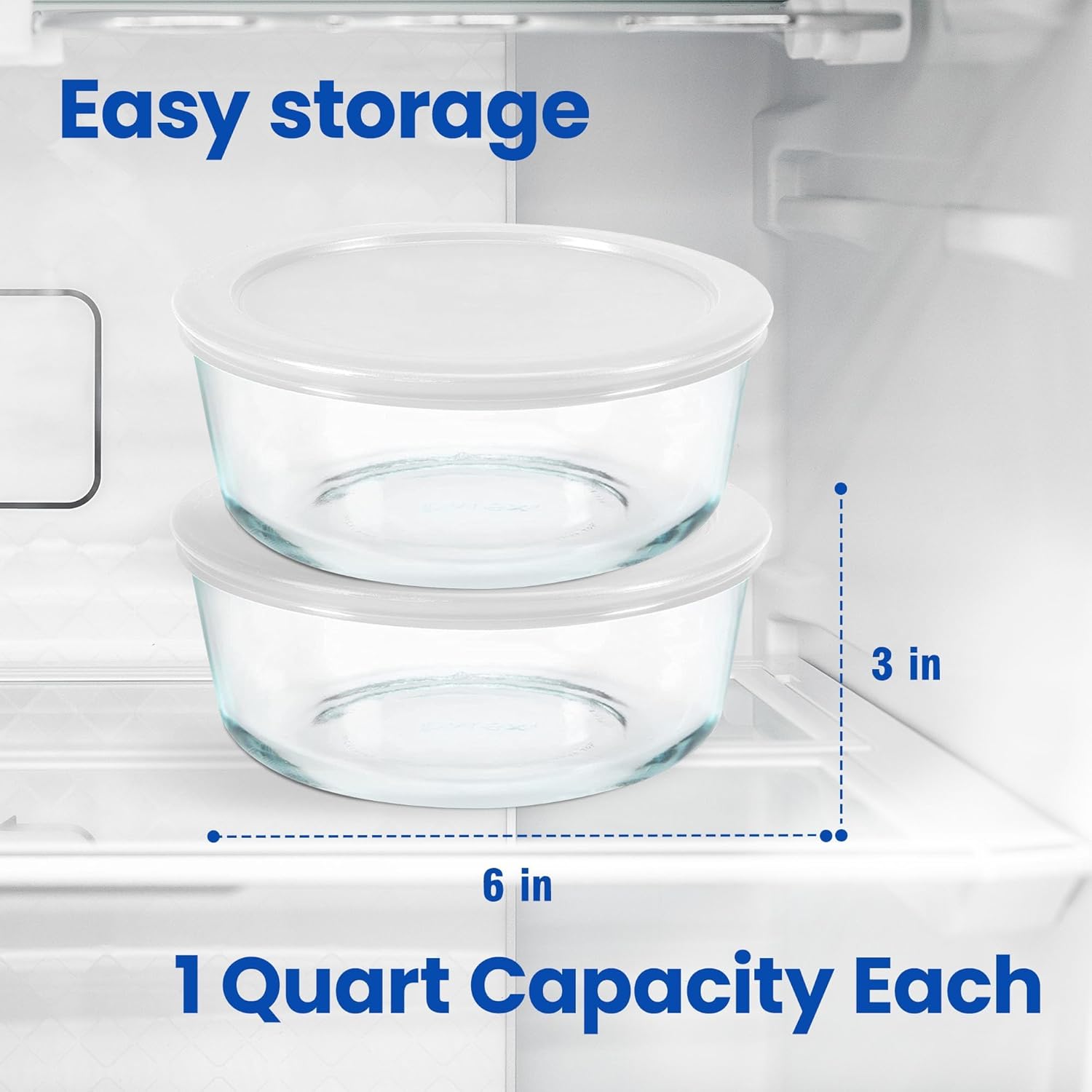 Yogurt Containers 2 Pack, 1-Qu – Food Storage Quart Containers recenzja i cena