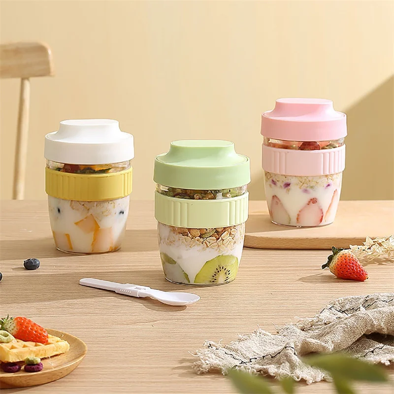 Portable Breakfast Fruit Oat Y – Food Storage With Scoop recenzja i cena