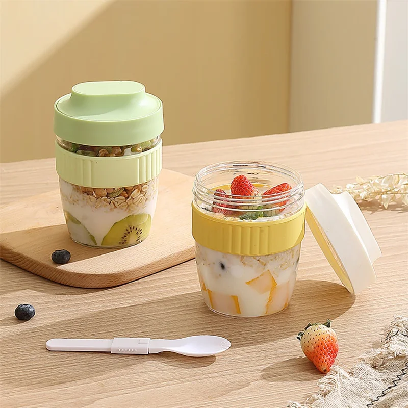 Portable Breakfast Fruit Oat Y – Food Storage With Scoop recenzja i cena