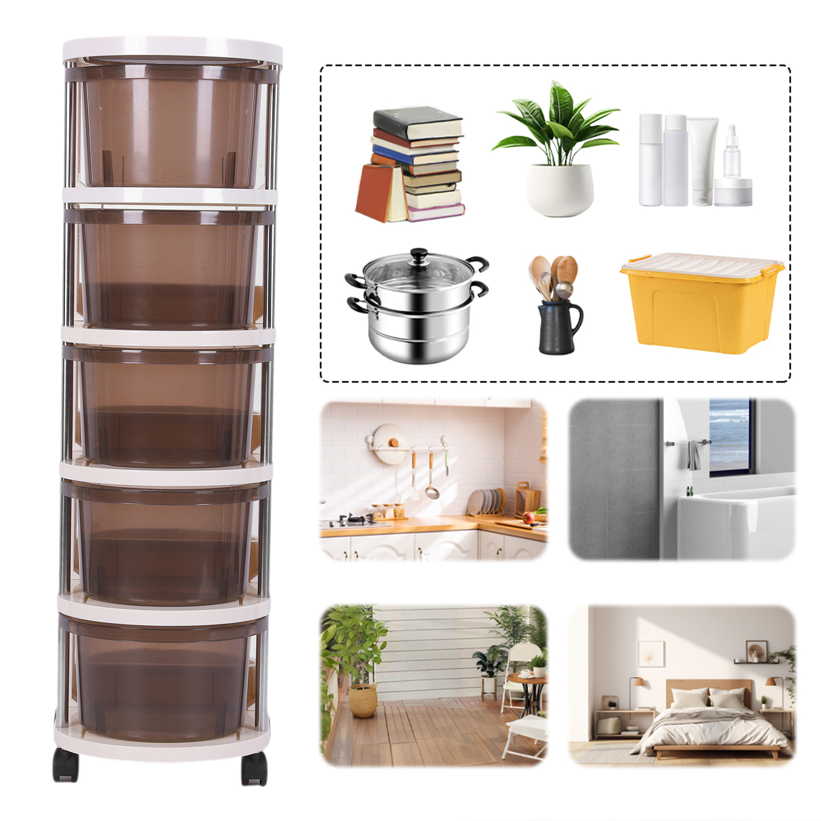 3/4/5-Layers Drawer Style Snac – Food Storage In Cabinets recenzja i cena