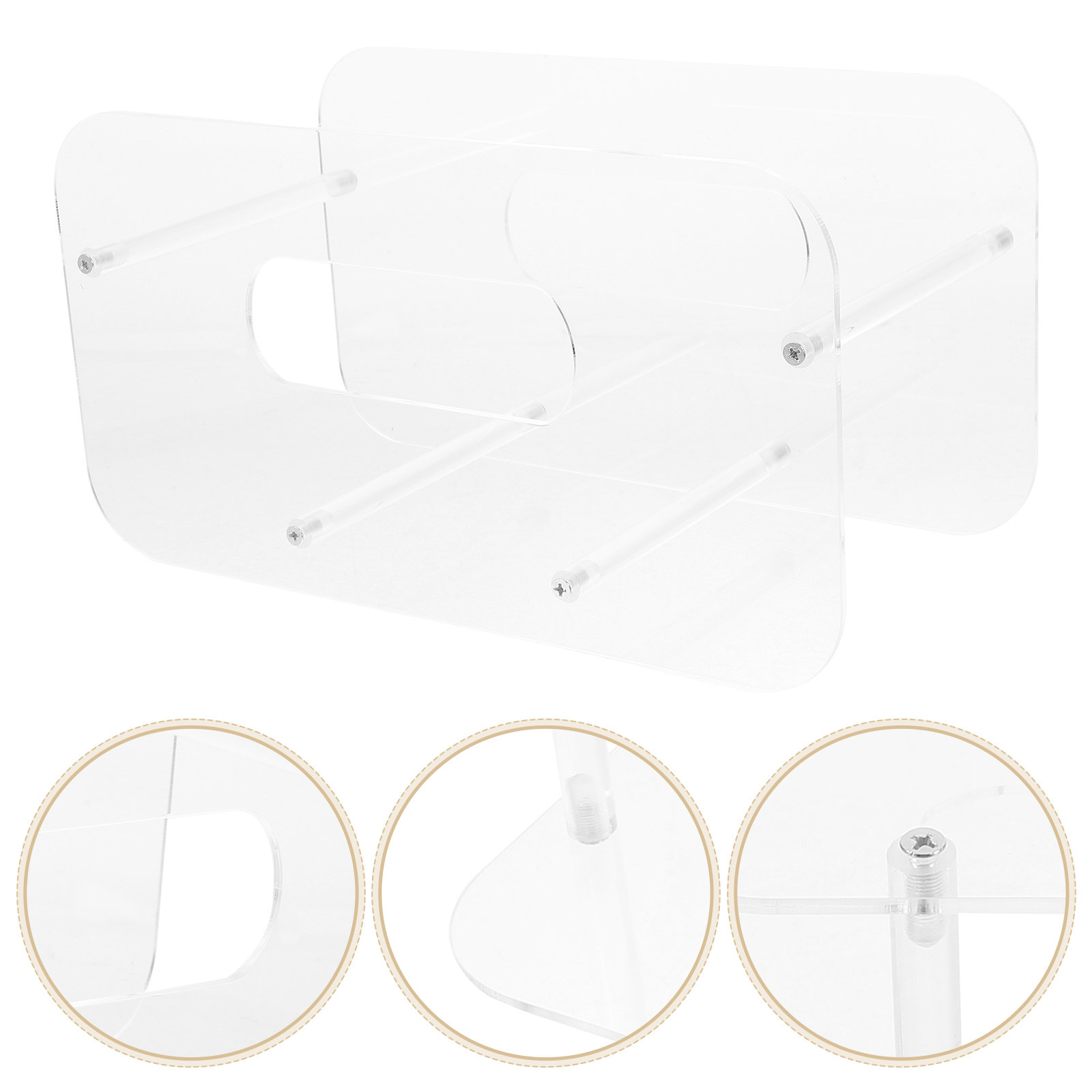 Acrylic Plate Rack Transparent – Food Storage In Cabinets recenzja i cena