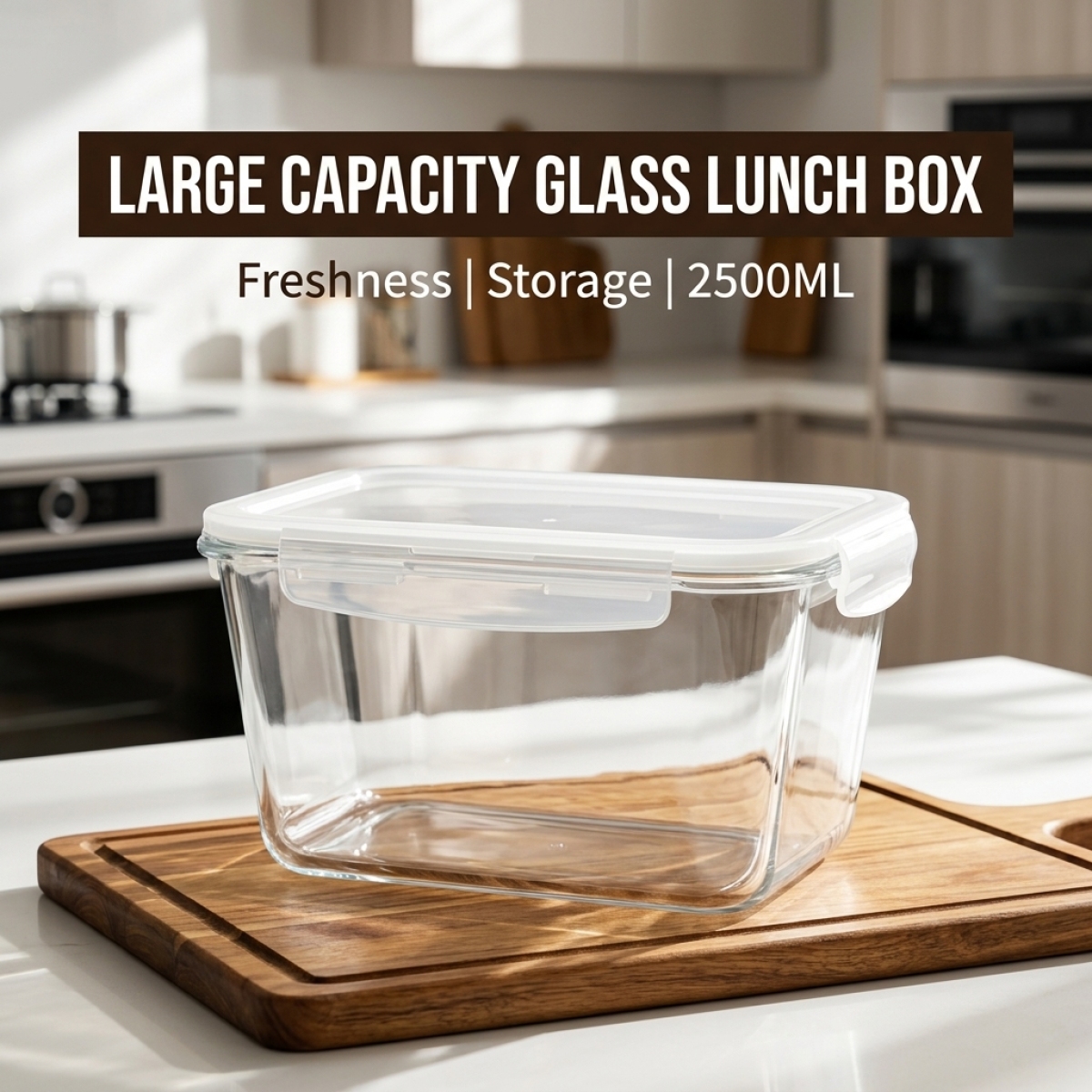 Large Capacity Borosilicate Gl – Food Storage Stackable Containers recenzja i cena