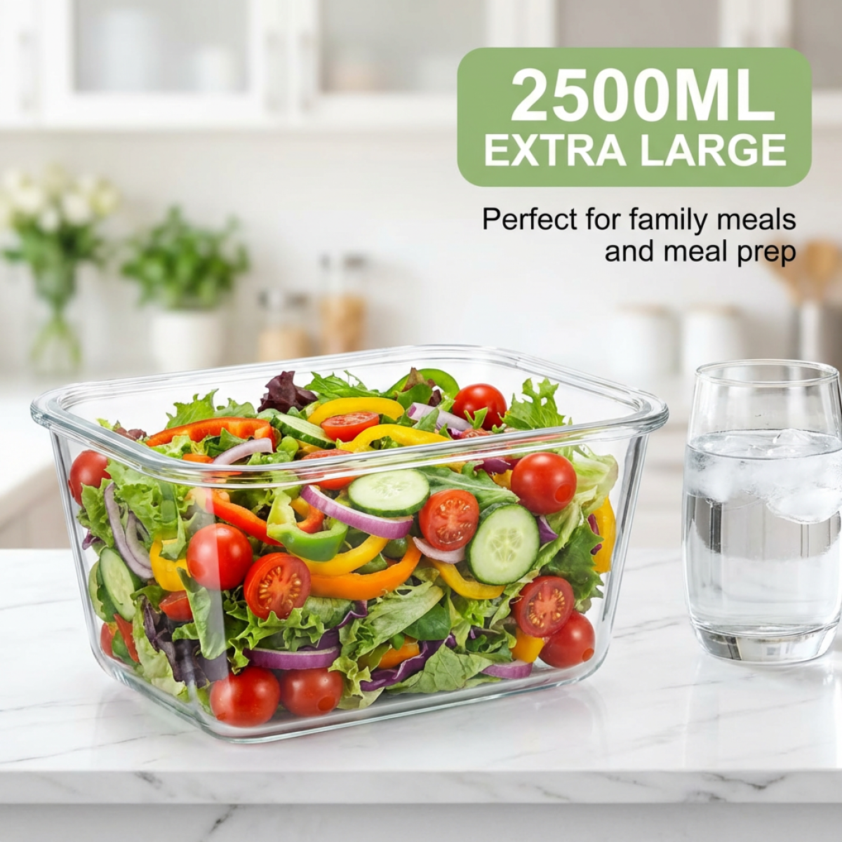 Large Capacity Borosilicate Gl – Food Storage Stackable Containers recenzja i cena