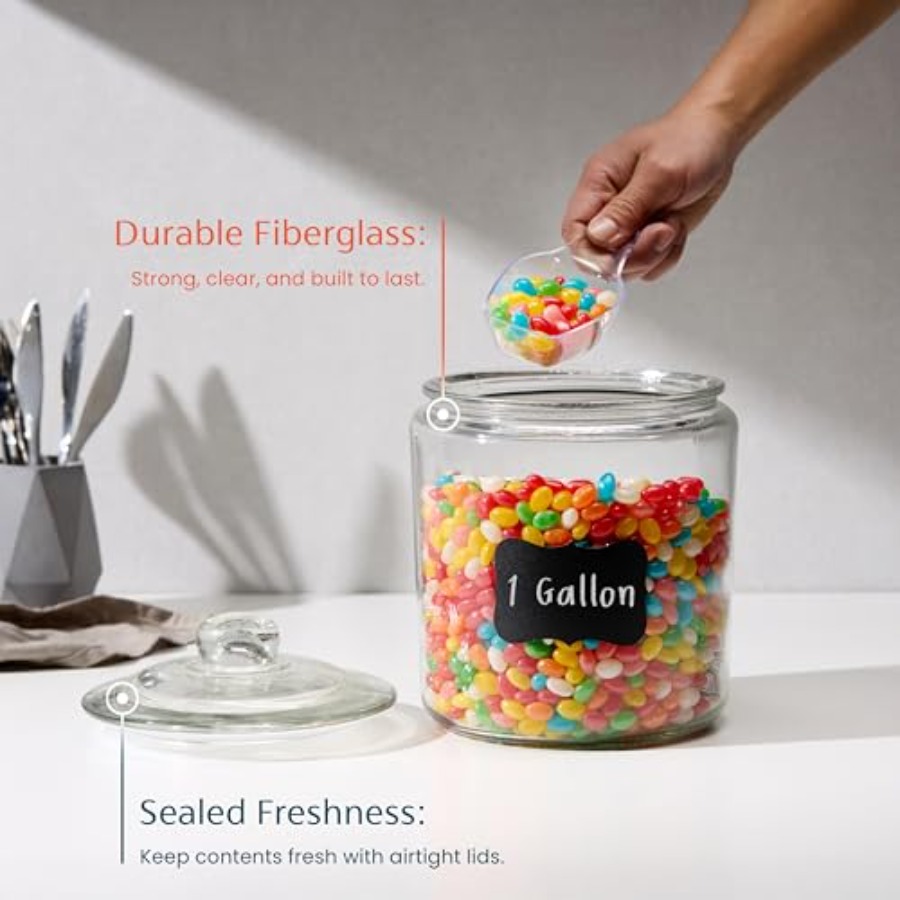 Glass Kitchen Jars Food and Co – Food Storage Containers Glass recenzja i cena