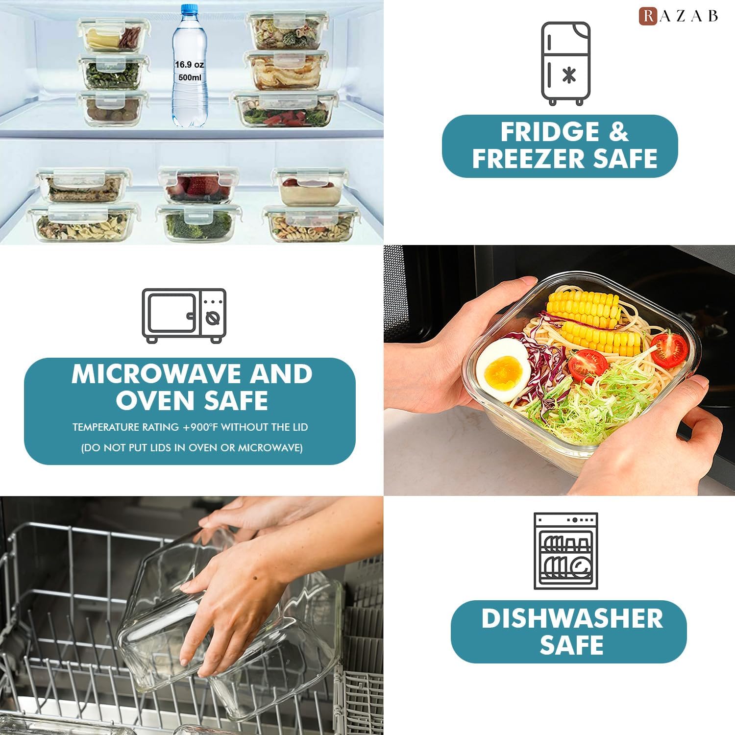 24 Pc Airtight Glass Food Stor – Food Storage Containers Glass recenzja i cena