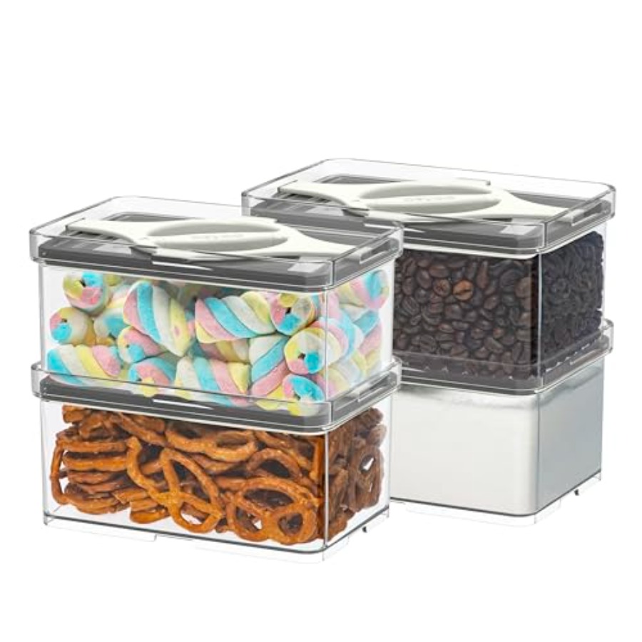 4-Pack Small Pantry Containers – Food Storage Lidl recenzja i cena