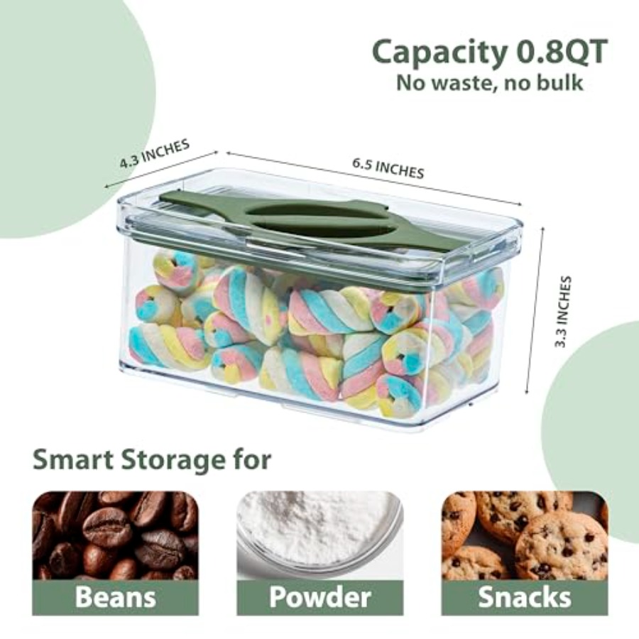 4-Pack Small Pantry Containers – Food Storage Lidl recenzja i cena