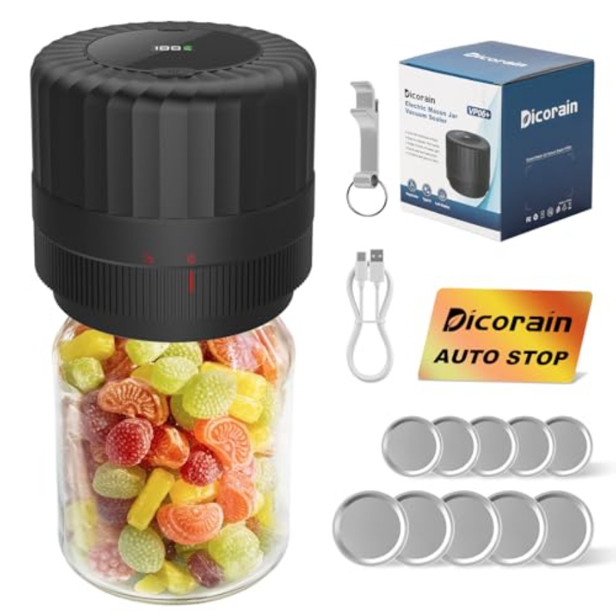 Electric Mason Jar Vacuum Seal – Food Storage Technology recenzja i cena