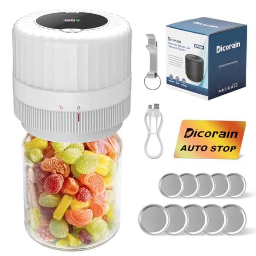 Electric Mason Jar Vacuum Seal – Food Storage Technology recenzja i cena