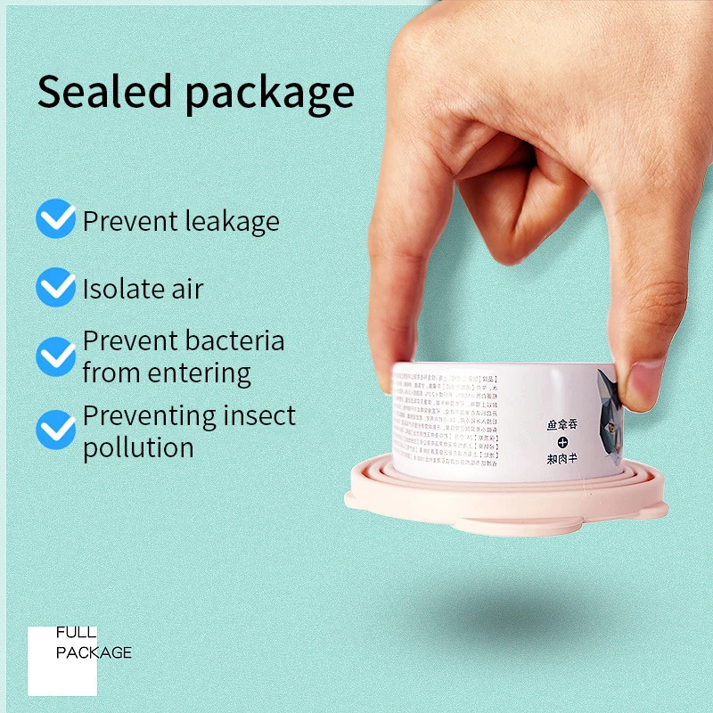 New Portable Silicone Dog Cat  – Food Storage With Scoop recenzja i cena