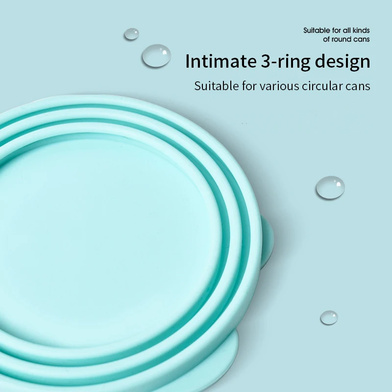 New Portable Silicone Dog Cat  – Food Storage With Scoop recenzja i cena