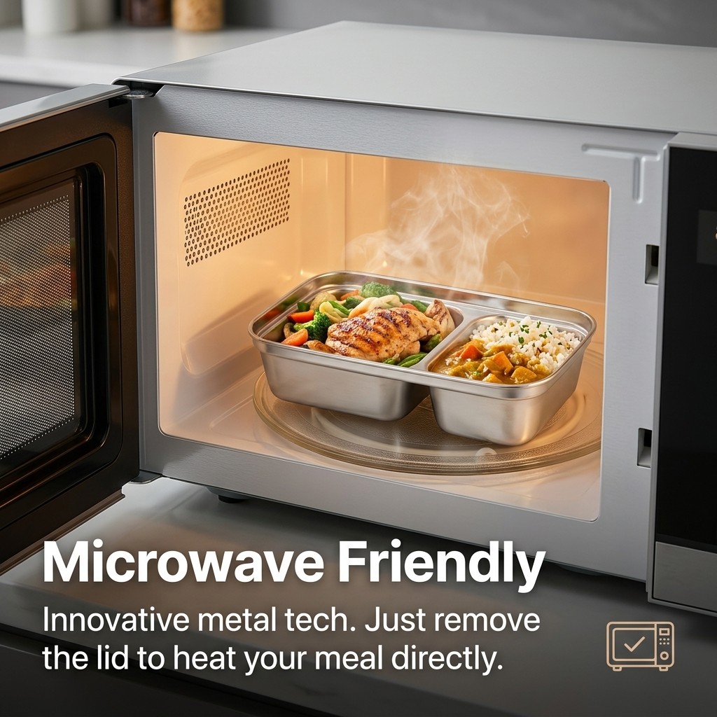 Microwave Safe 304 Stainless S – Food Storage Safety recenzja i cena