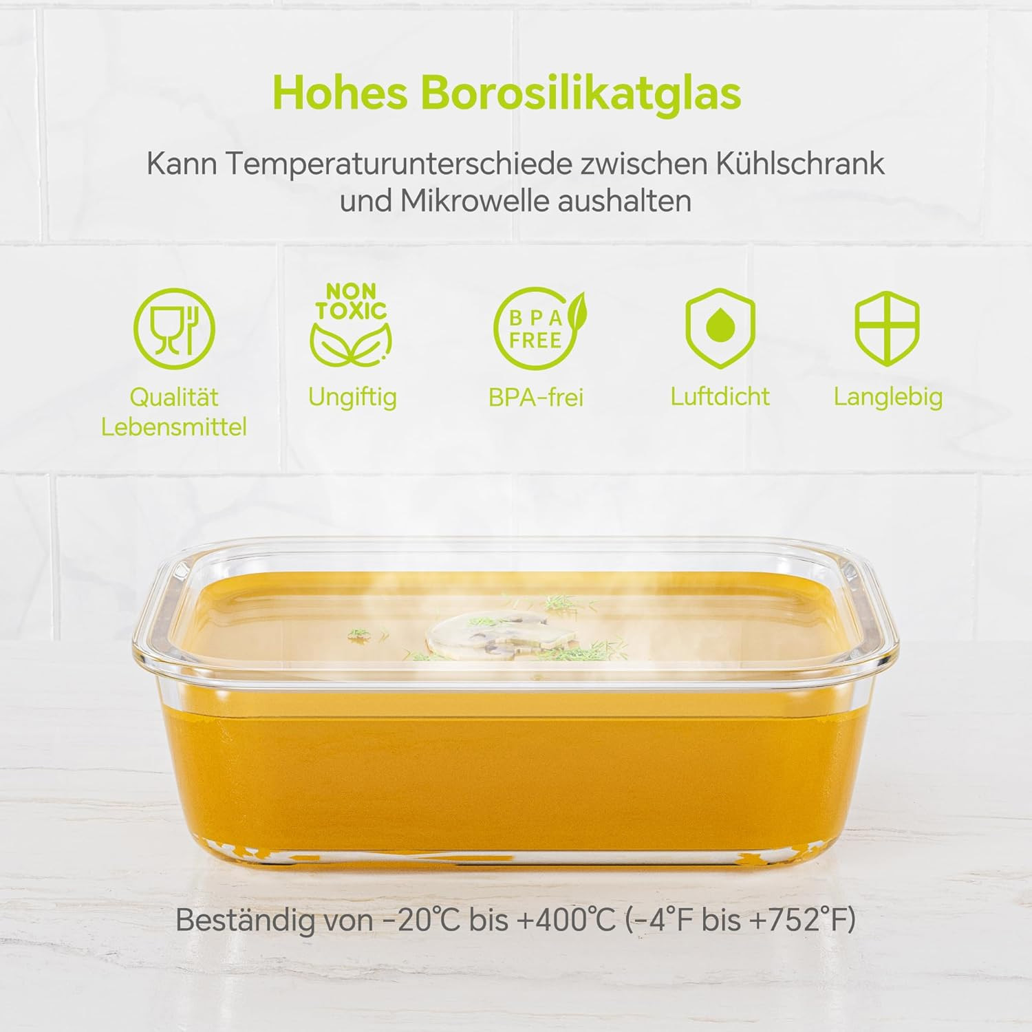 8-Pack Airtight Glass Food Sto – Food Storage Stackable Containers recenzja i cena