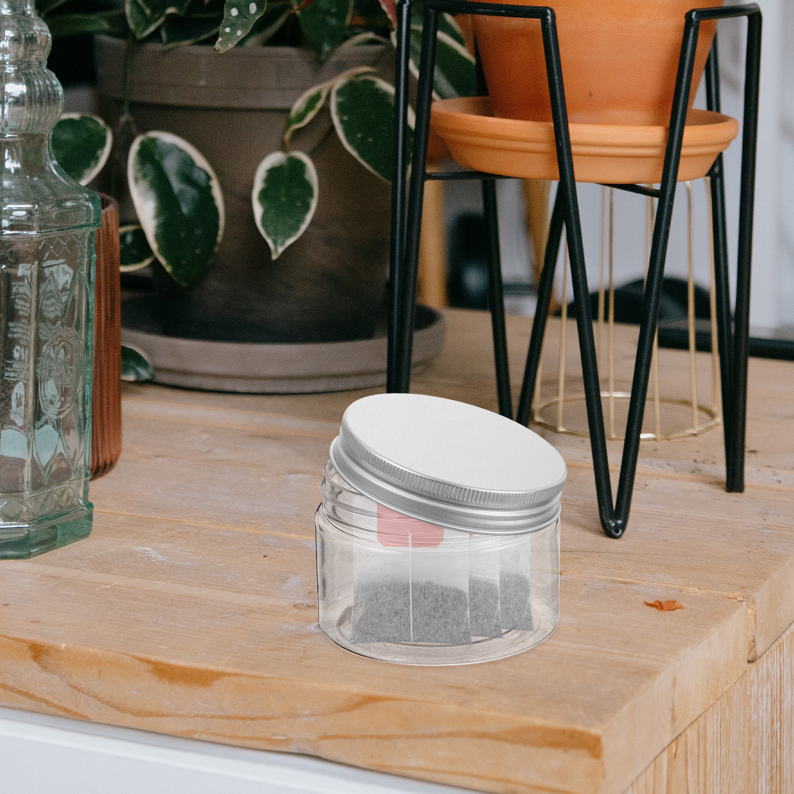 10Pcs Clear Airtight Food Jar  – Food Storage Stackable Containers recenzja i cena