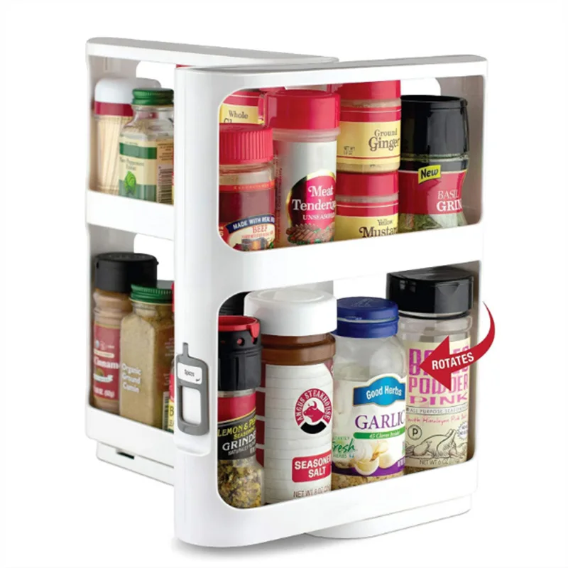 Multi-layer Storage Rotating R – Food Storage In Cabinets recenzja i cena