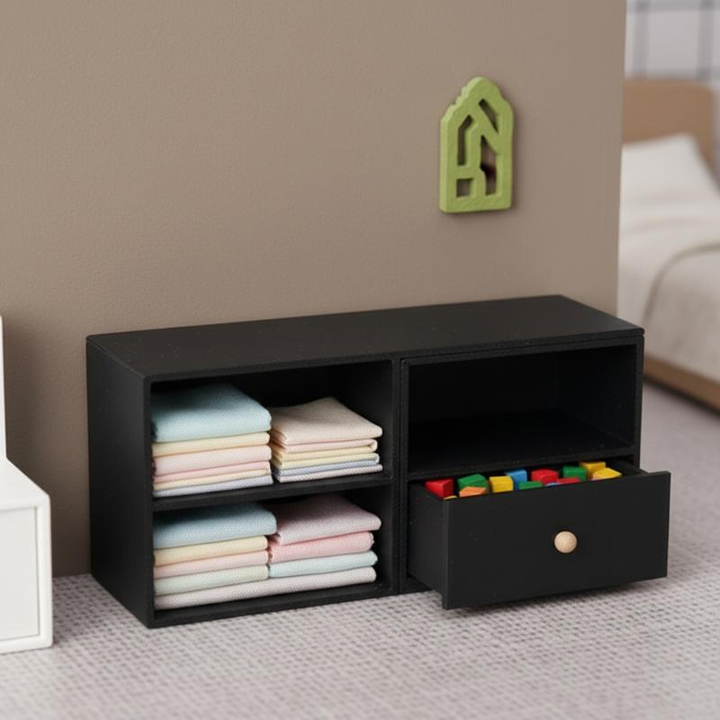 1Pcs 1/12 Dollhouse Storage Ca – Food Storage In Cabinets recenzja i cena