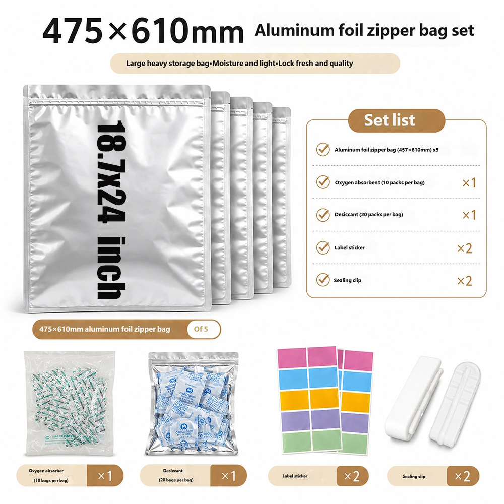 5Pack 15Kg 35Kg Extra Large Th – Food Storage Oxygen Absorbers recenzja i cena