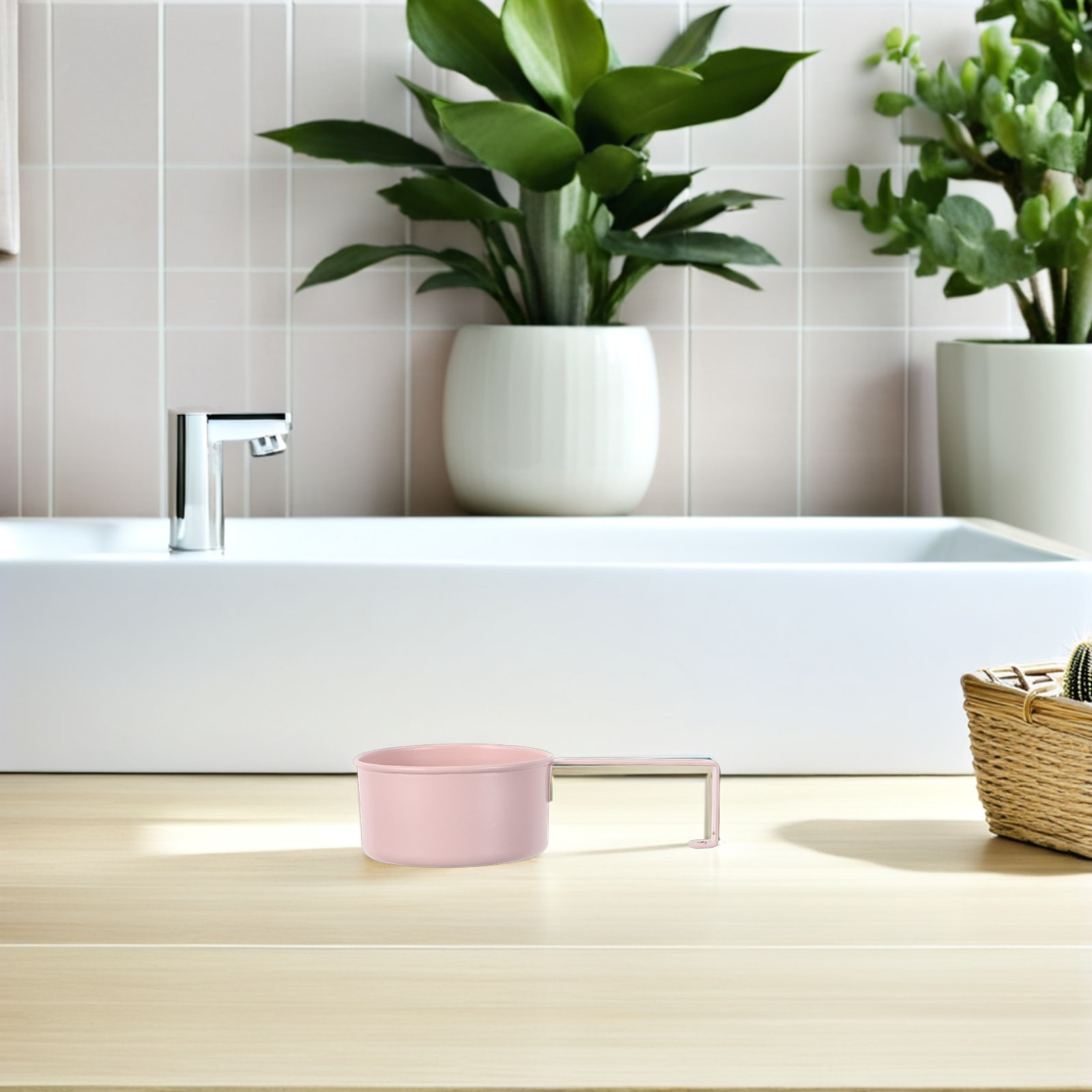 Pink Iron Laundry Powder Scoop – Food Storage With Scoop recenzja i cena