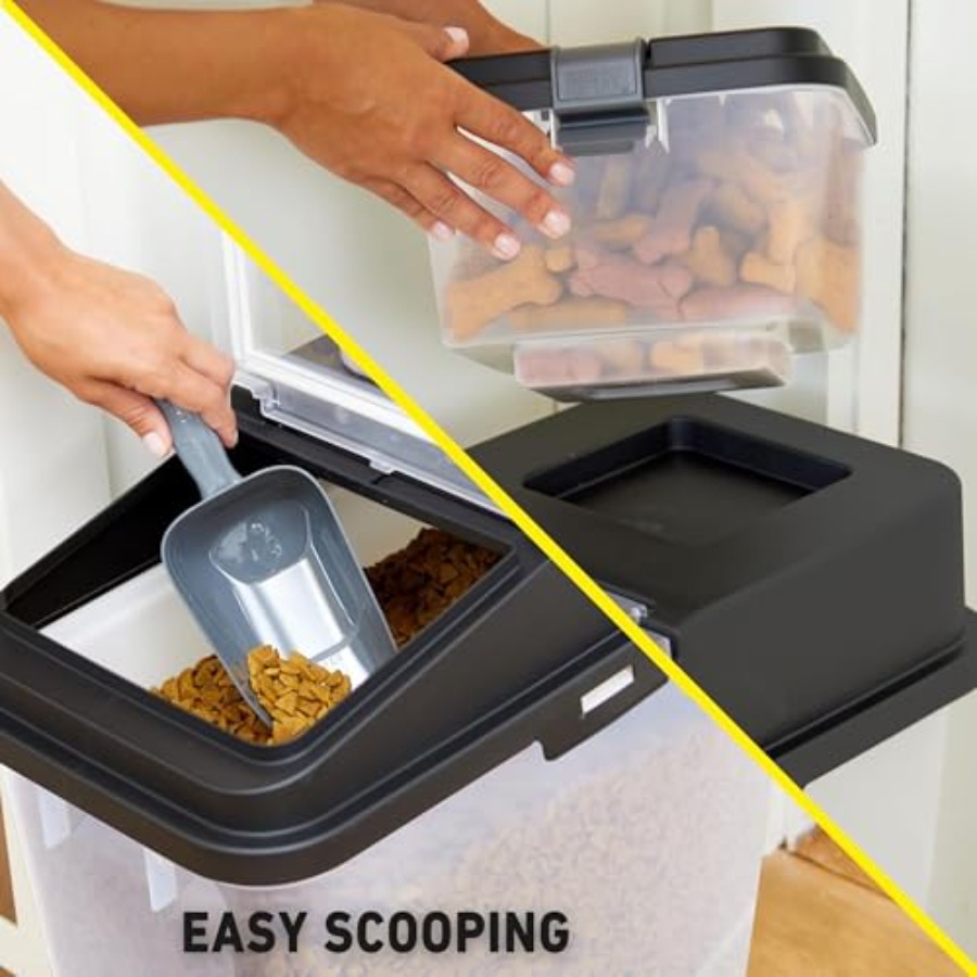 3 Piece Airtight Dog Food Stor – Food Storage With Scoop recenzja i cena
