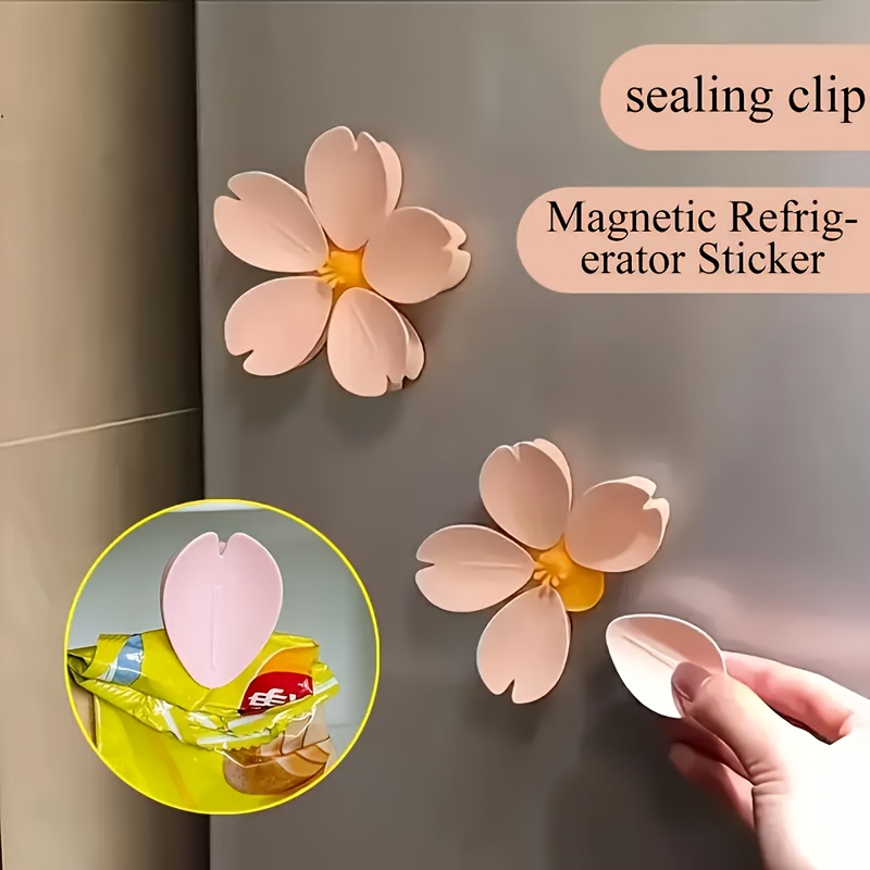 Sakura Magnetic Clip Creative  – Food Storage Plants recenzja i cena