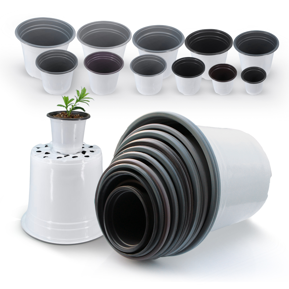 Garden White Plasticc Flowerpo – Food Storage Plants recenzja i cena