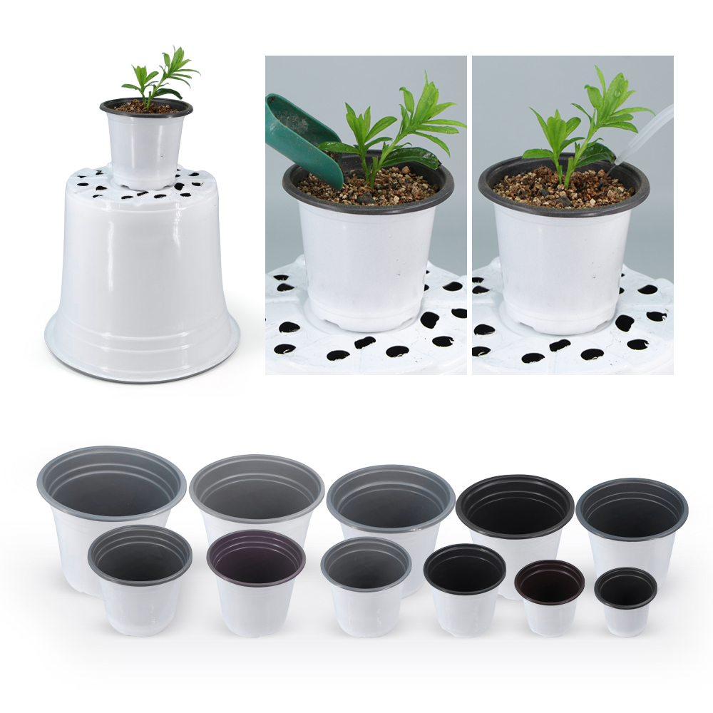 Garden White Plasticc Flowerpo – Food Storage Plants recenzja i cena
