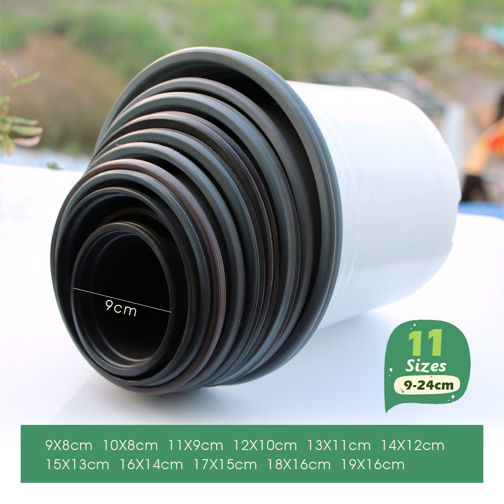 Garden White Plasticc Flowerpo – Food Storage Plants recenzja i cena