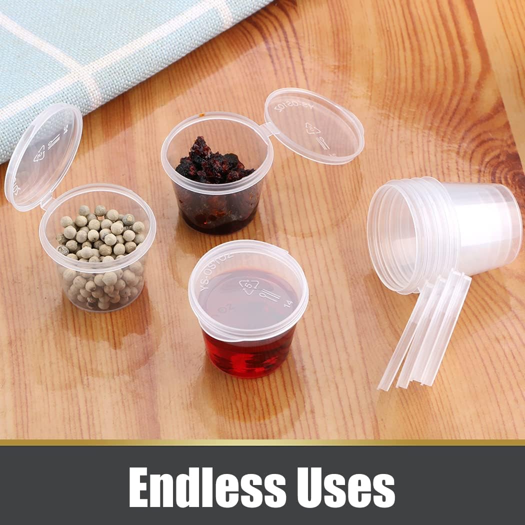Disposable Clear Plastic Sauce – Food Storage Safety recenzja i cena
