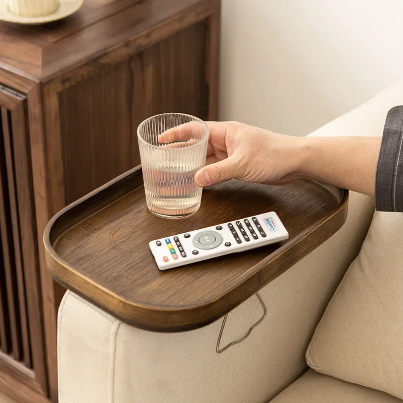 Sofa Side Clip-on Tray Table,  – Storage Food Tray recenzja i cena