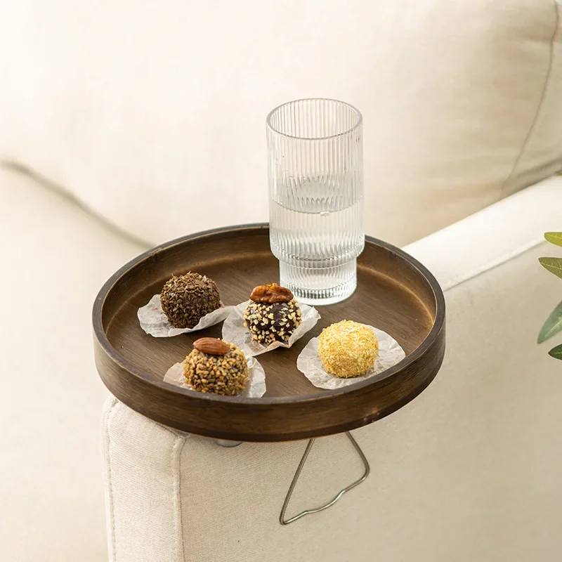 Sofa Side Clip-on Tray Table,  – Storage Food Tray recenzja i cena