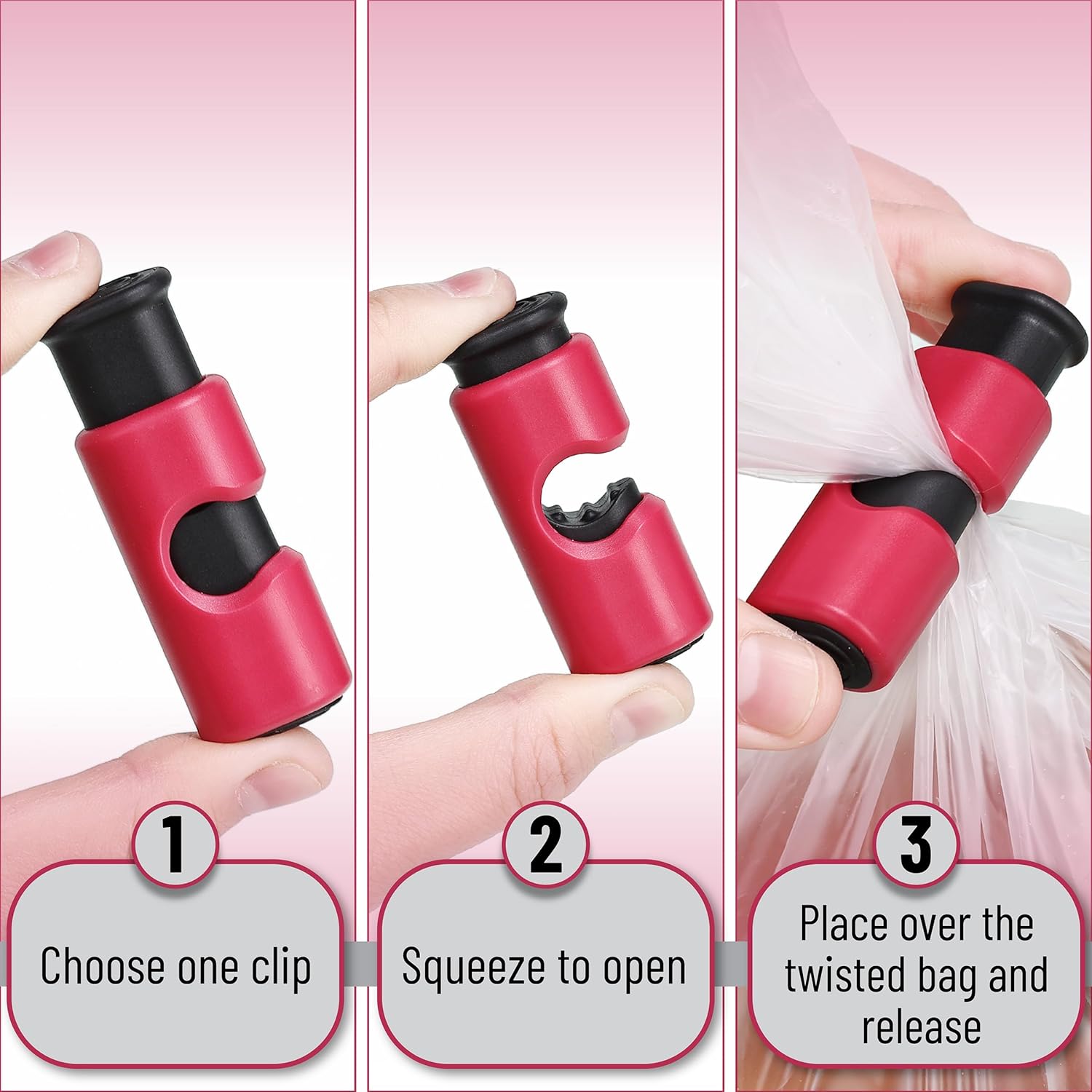 Squeeze Lock Bread Bag Clips P – Lock And Lock Food Storage recenzja i cena